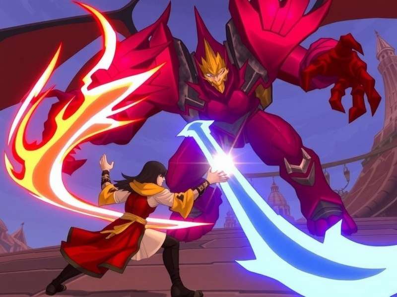 Tips for defeating the Fire Titan Flaming Blade Fury boss battle